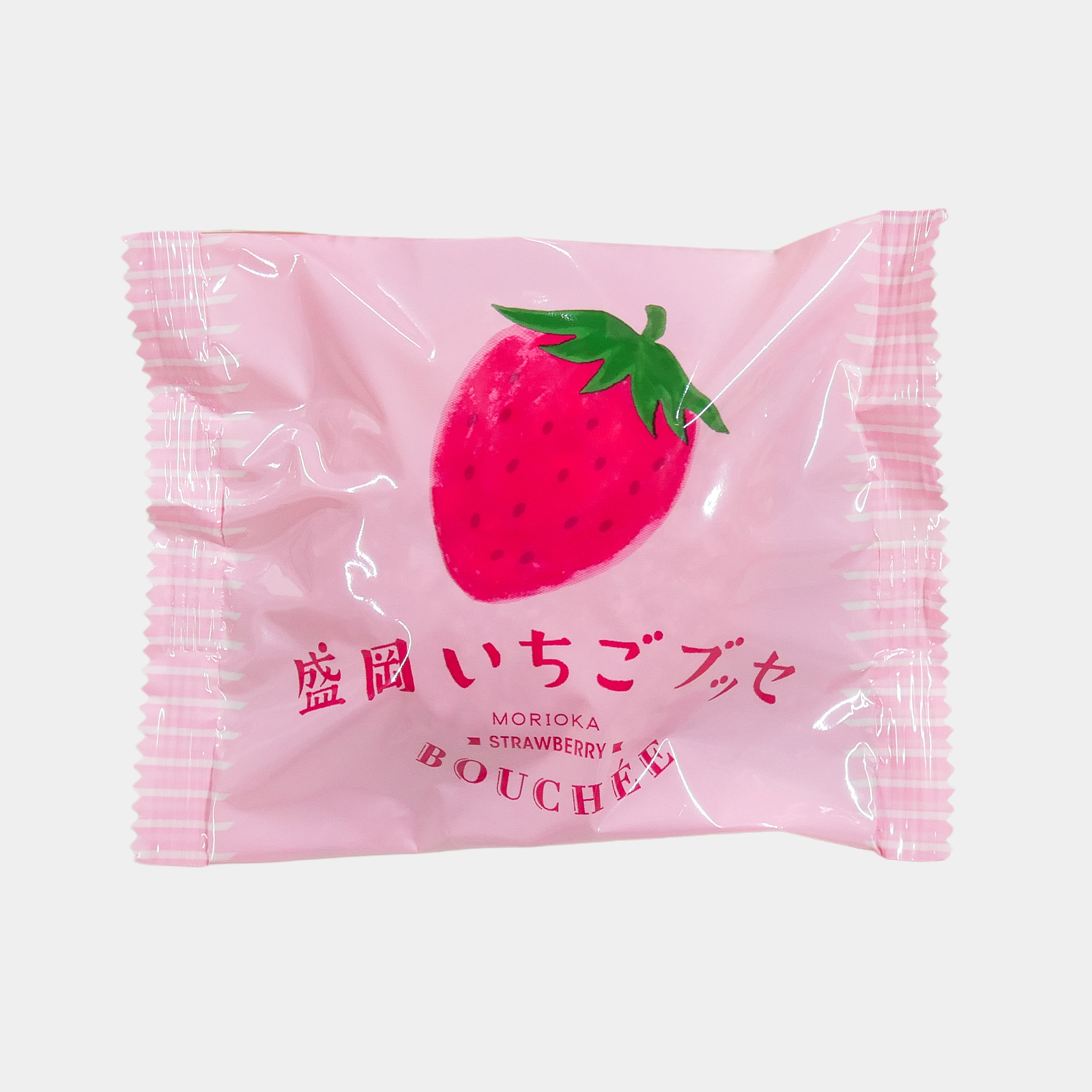 盛岡　いちごブッセ（花月堂）